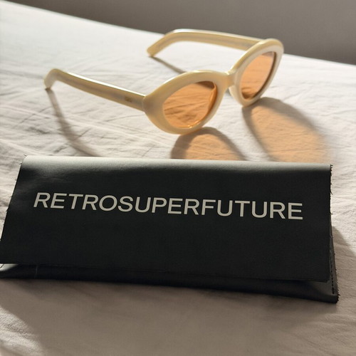 Retrosuperfuture sunglasses like new, beige