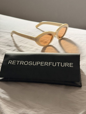 Retrosuperfuture sunglasses like new, beige
