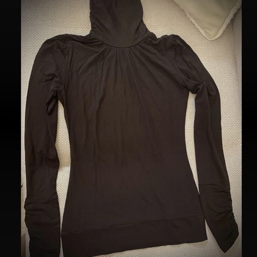 Paranoia brown long-sleeve blouse used