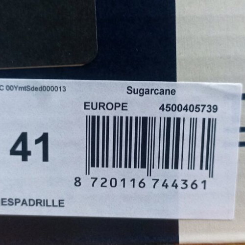 Tommy Jeans Platform Espadrille Shoes Size 41 New White Beige
