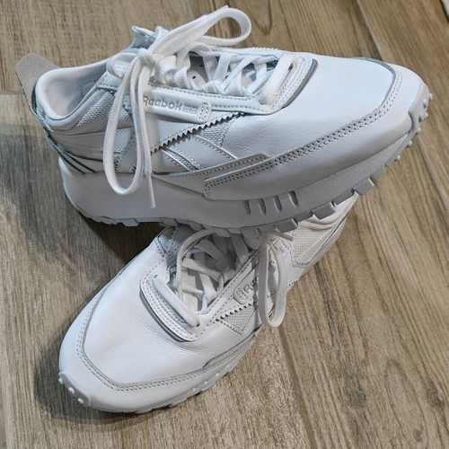 Reebok Legacy athletic shoes like new, white, size 37.5