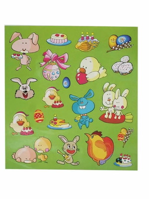 Αυτοκόλλητα πασχαλινά καινούργια, 40 τεμάχια