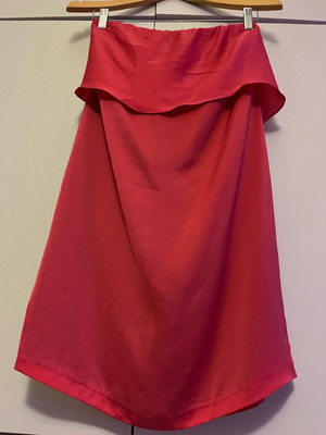 Zara strapless mini dress fuchsia like new