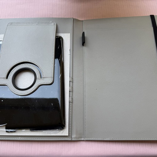 Tablet iPad Organizer Case with Card Holders, synthetic leather