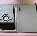 Tablet iPad Organizer Case with Card Holders, synthetic leather