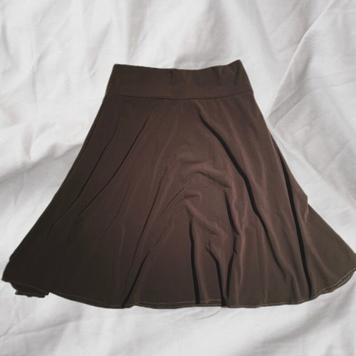Midi skirt brown used, made in Italy, size S