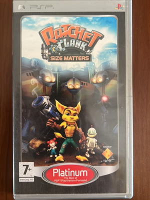 Ratchet and Clank-Size Matters for PSP like new, box and manual only