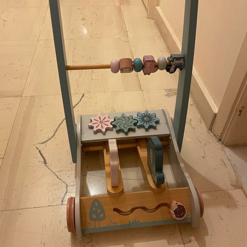 Wooden walker like new Viga Toys animal friends