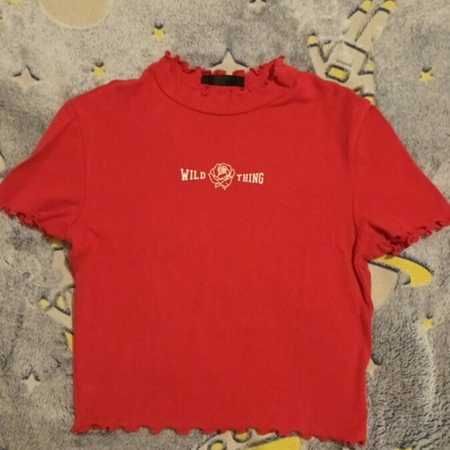 Tally Weill Women's Blouse Size XS Red Like New