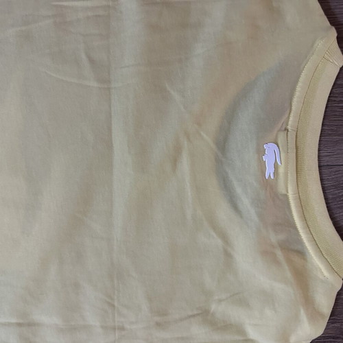 Lacoste t-shirt XL, yellow