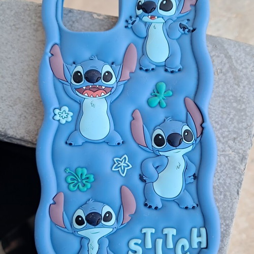 Bershka Stitch 3D Silicone Case for iPhone 13 like new