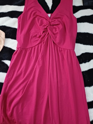 Dress fuchsia used, sizes M/L