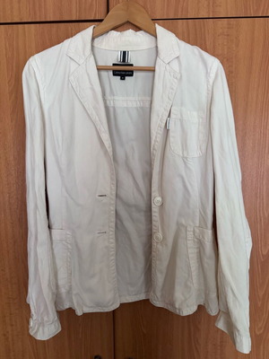 Calvin Klein Jeans jacket used, size Medium, white
