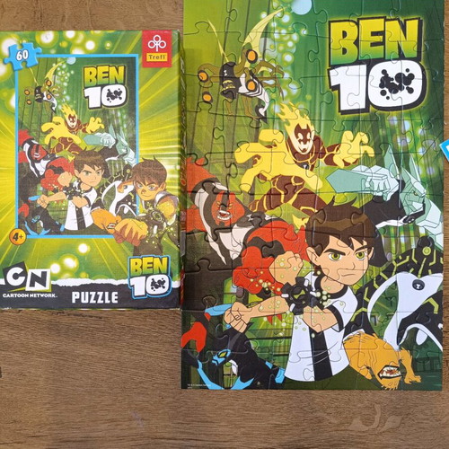 Ben 10 puzzle 60 pieces Trefl like new