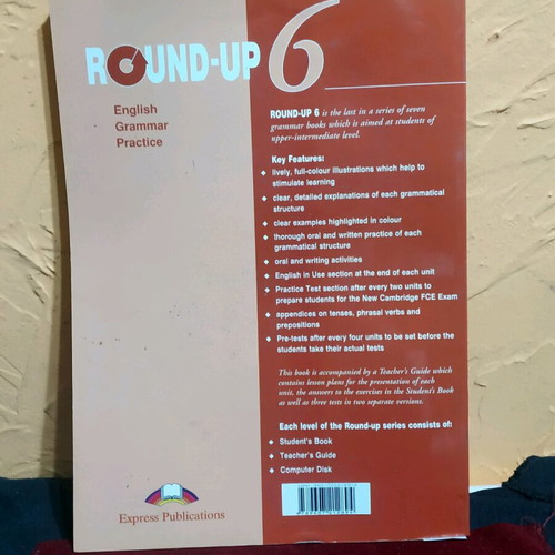 Round-Up English Grammar Practice book used