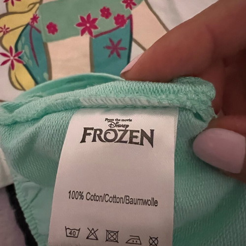 Σετ Elsa Frozen μπλούζα και σορτς καινούργιο, πολύχρωμο
