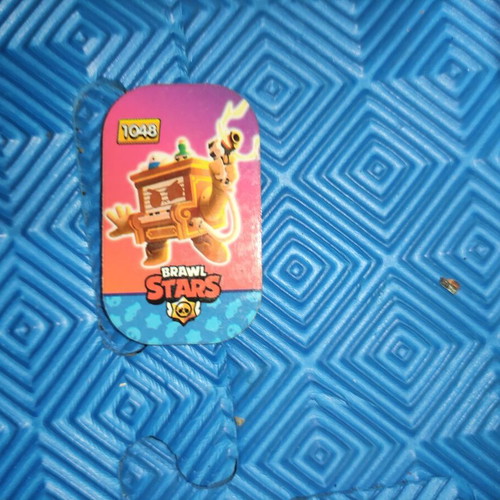 Brawl Stars 8-BIT collectible iron tags like new, set of 5 pieces