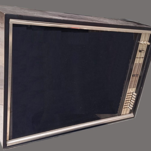 Philco Ford Bl. Coral 24" Solid State antique TV used