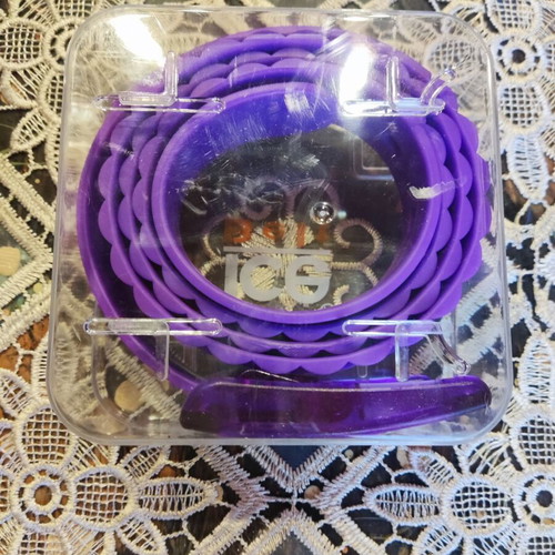 Ice Belt silicone belt new, purple, 120 cm