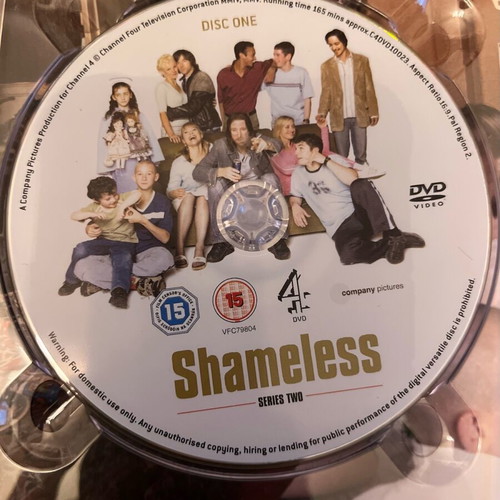 Shameless Season 2 Boxset DVD like new with English subtitles