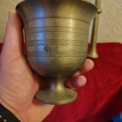 Bronze mortar like new, old style