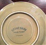  (7) φλυτζάνια  τσαγιού με πιατάκια stoneware