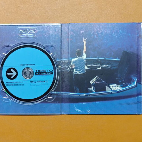 Tiësto In Concert 2004 DVD collector's edition used, 2 DVDs + booklet