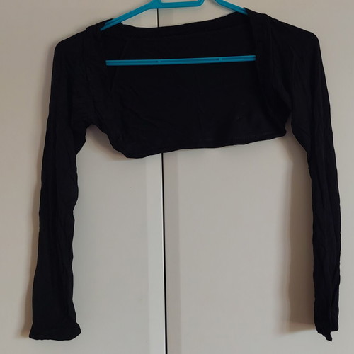 Bolero jacket black, like new, size small