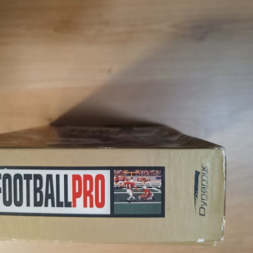 Front Page Sport Football Pro PC game used, big box edition