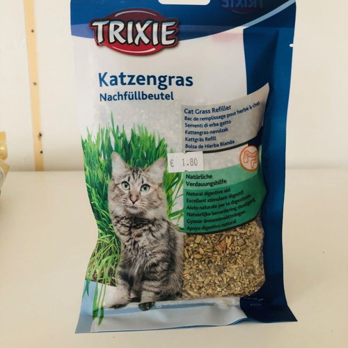 Trixie Cat Grass Refill 100GR new