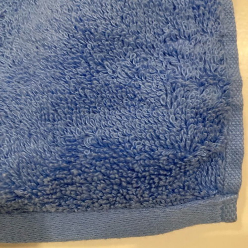 Body towel new 100% cotton blue 76x137cm