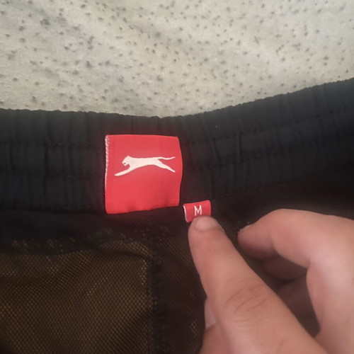 Slazenger swim shorts size M, black