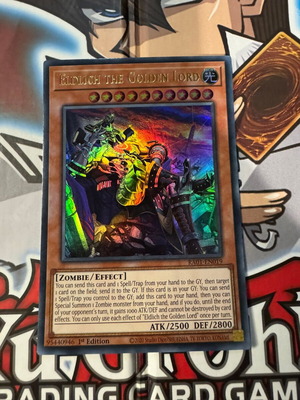 Eldlich The Golden Lord V2 Ultra Rare Yu-Gi-Oh! card like new
