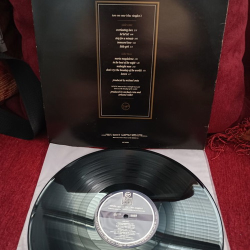 Sandra Ten On One The Singles vinyl record new, Greek pressing
