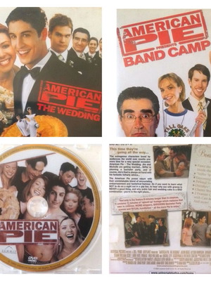 Πακέτο 3 DVD American Pie με The Wedding και Band Camp