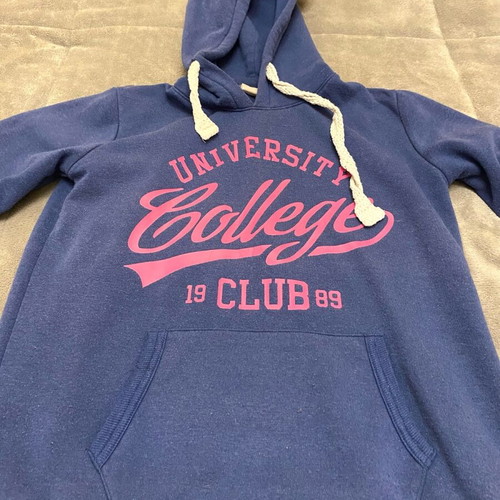 Blue electric sweatshirt used, size S
