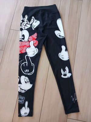 Leggings size S elastic, very fitted