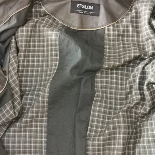 Leather jacket like new, Italian, brown, size medium