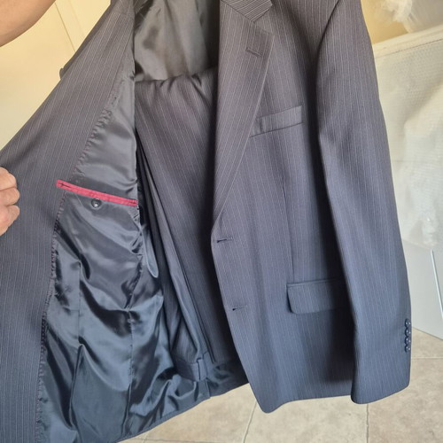 Mariante suit like new, gray, size XL