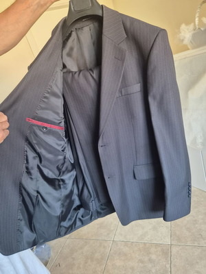 Mariante suit like new, gray, size XL