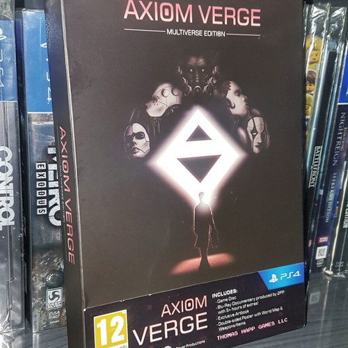 Axiom Verge Multiverse Edition PS4 like new, complete