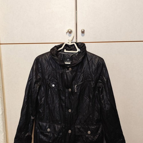 Barbara Lebek jacket black, like new, size XL