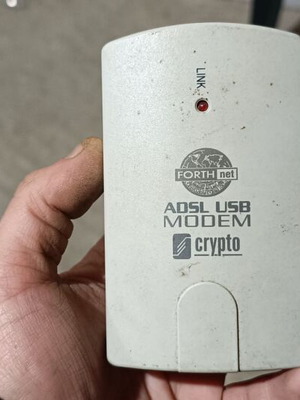 Crypto F201 ADSL USB Modem used