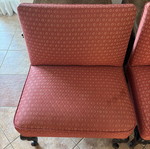 Set of wooden armchairs