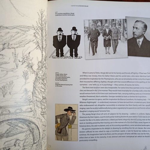 The Adventures of Herge Creator of Tintin book like new, English