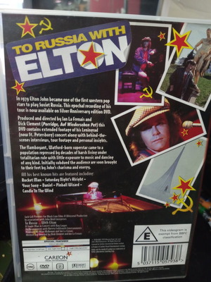 To Russia with Elton DVD