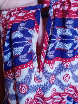 Tally Weìll maxi dress like new, viscose, colorful, size L
