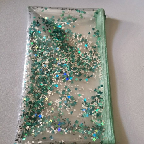 Toiletry bag like new turquoise