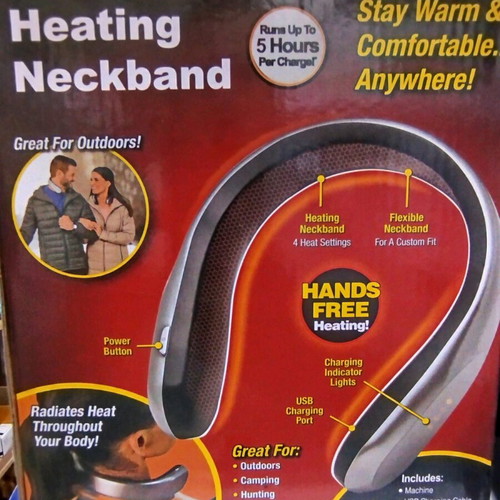 Handy Heater Freedom Neck Heating Device new