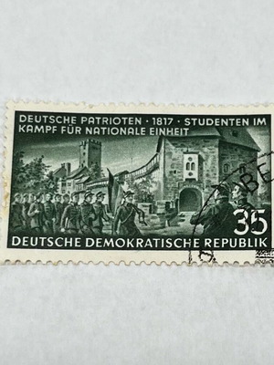 Very rare stamp of the German Democratic Republic like new
